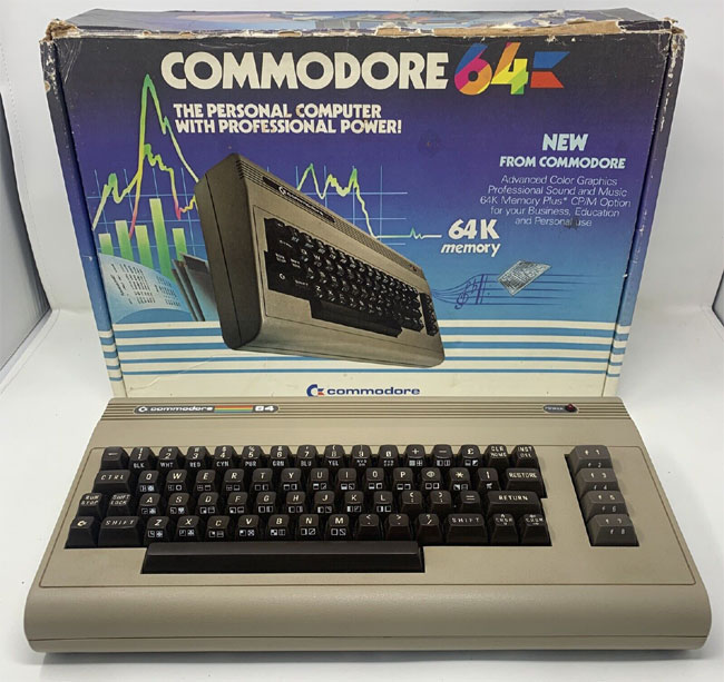 My First Computer Ever! The Commodore 64 with Cassette Tape